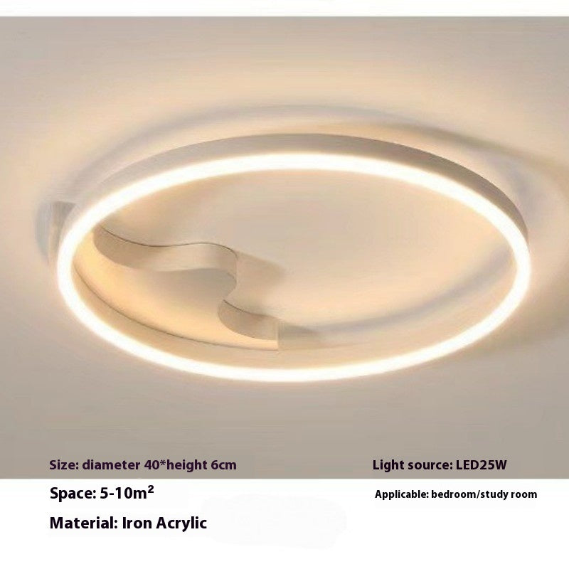 Led Ceiling Lamp Modern Minimalist Nordic Round Study Living Room