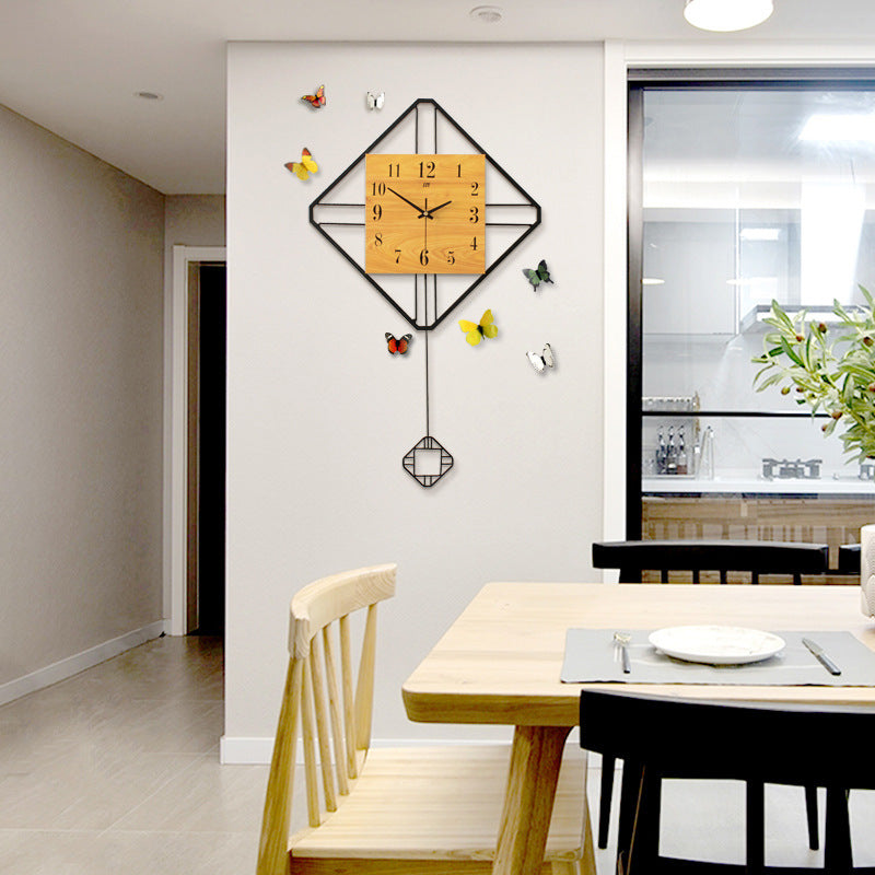 Creative Clock Modern Minimalist Atmosphere Clock Design Sense Wall Clock