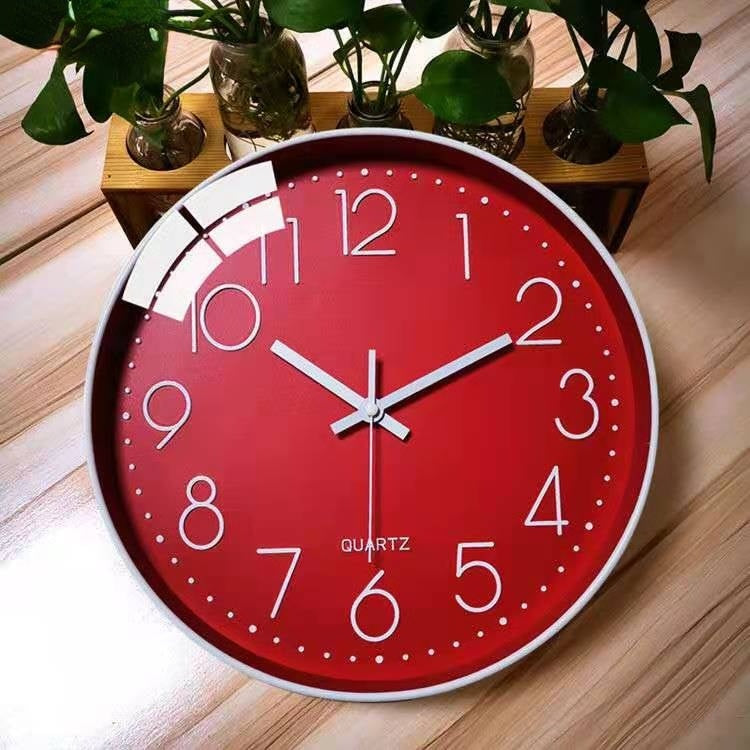 12 Inch Modern Minimalist Wall Clock Quartz Living Room