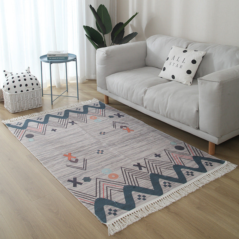 Large Area Modern Minimalist Coffee Table Cushion In Living Room