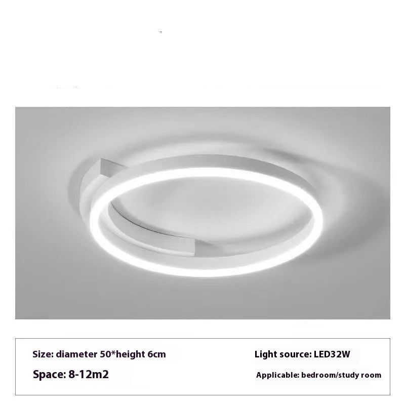 Led Ceiling Lamp Modern Minimalist Nordic Round Study Living Room