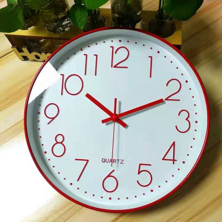 12 Inch Modern Minimalist Wall Clock Quartz Living Room