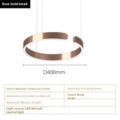 Nordic Modern Minimalist Lamp In The Living Room Creative