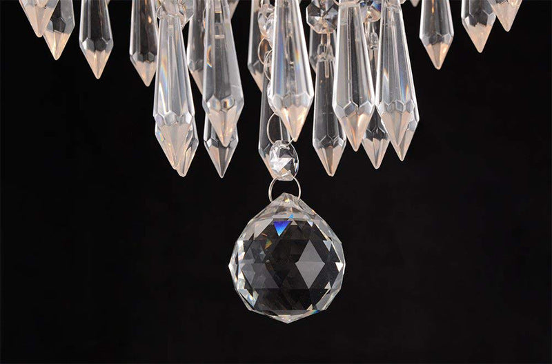 Crystal Living Room Bedroom Ceiling Light Modern And Minimalist Entrance