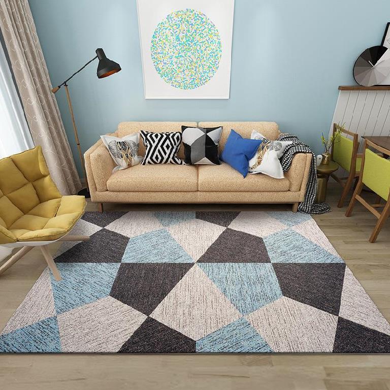 Nordic Carpet Living Room Coffee Table Blanket Modern Minimalist Bedroom