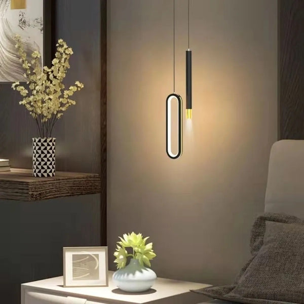 Nordic Long Line Minimalist Chandelier Modern Minimalist Creative