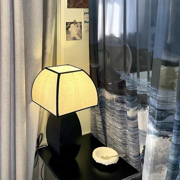 Modern Minimalist Living Room Study Bedroom Style Chinese Bedside Table Lamp