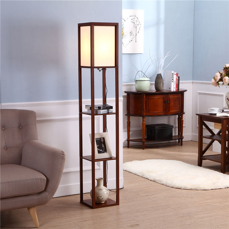 Floor Lamp Living Room New Chinese Bedroom Modern Minimalist Creative Vertical Chinese Zen Simple Floor Lamp